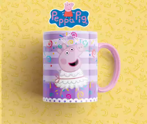 vectores plantilas PEPPA PIG,CARICATURA,NIÑA,NIñOS,